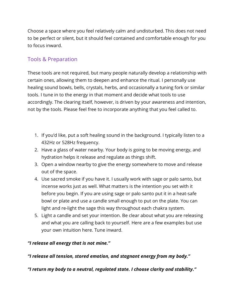 Preview page 4: optional tools and preparation